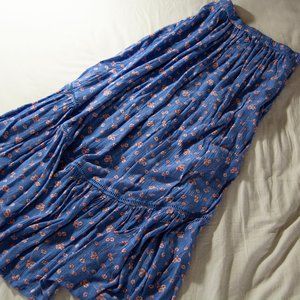 Blue Floral Sun Dress